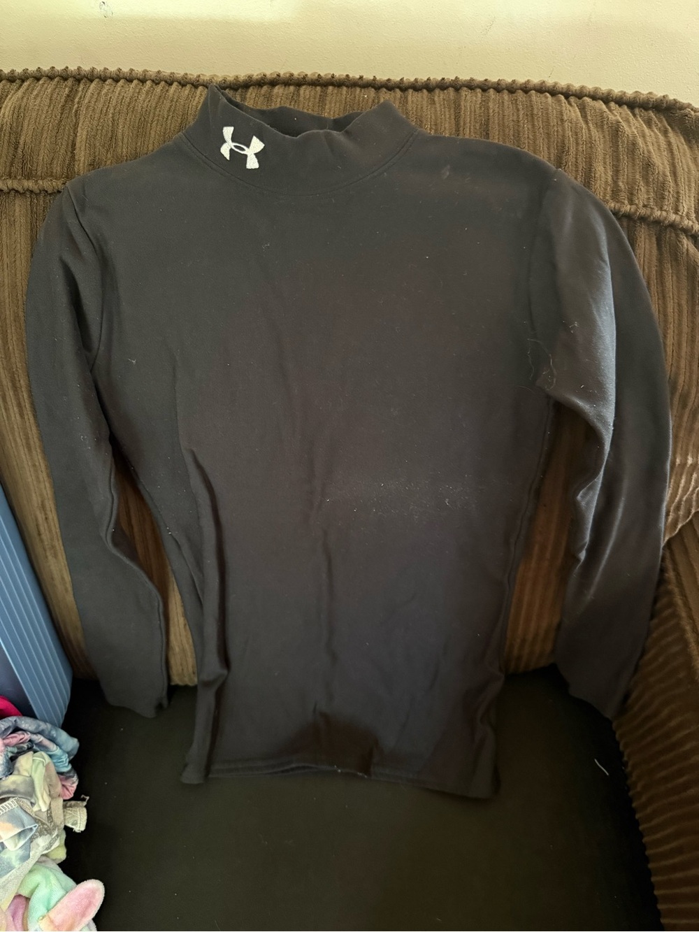 Under Armour Black Long Sleeve Compression Top